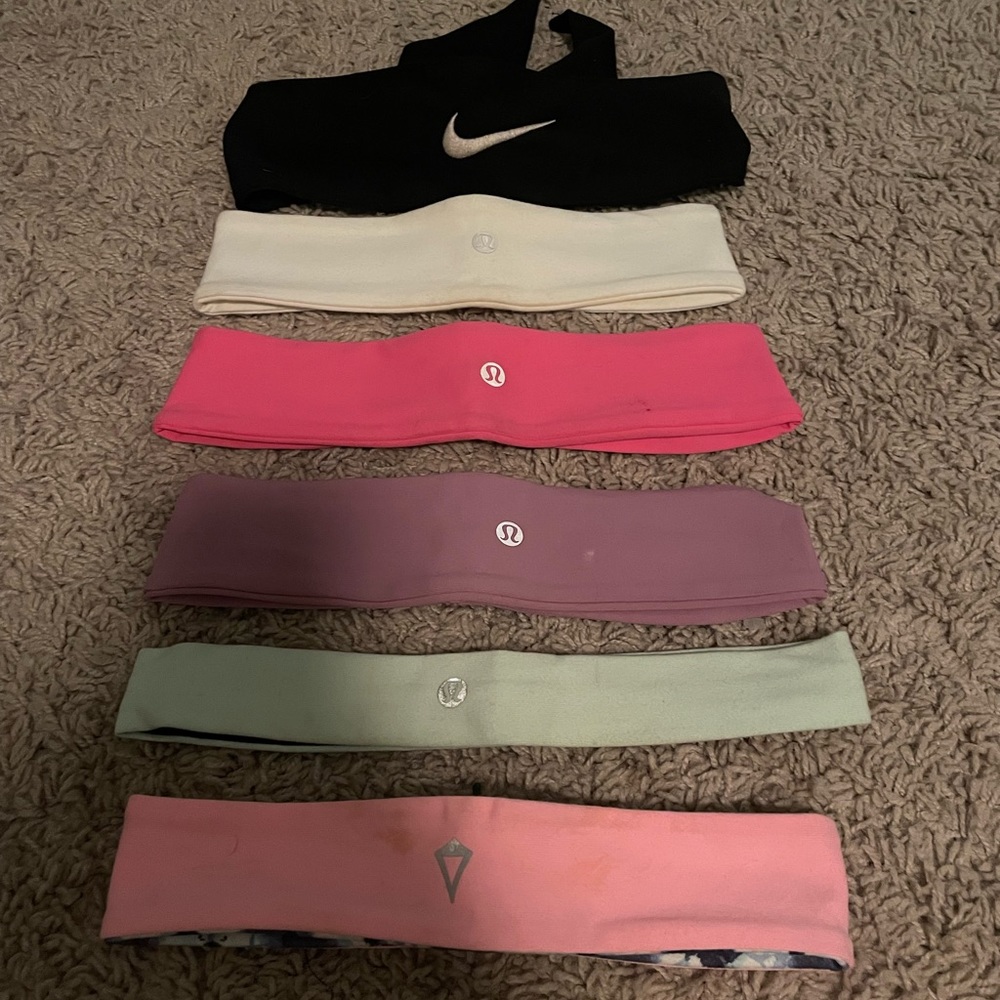 Lululemon and Nike Headband Bundle